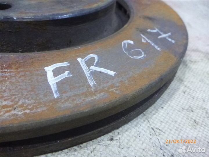 Диск тормозной передний правый Peugeot Partner 5F