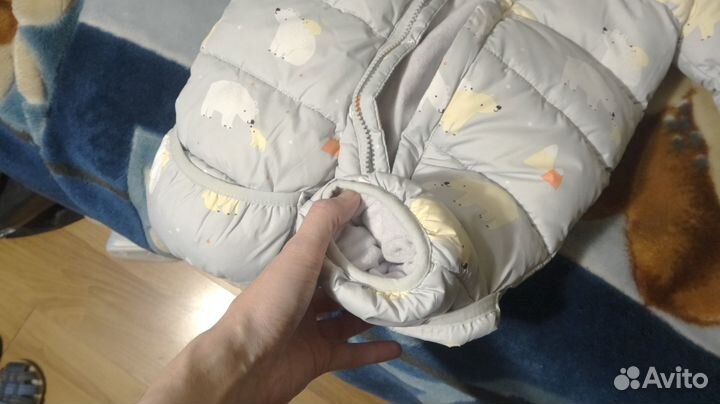 Детский демисезонный комбинезон 62 размер
