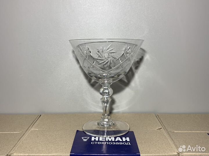 Хрустальные креманки. neman