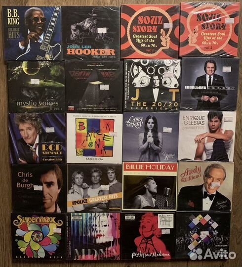 Cd аудио диски музыка зарубежные исполнители