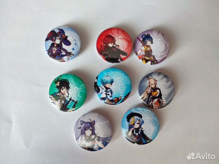 Значки genshin impact