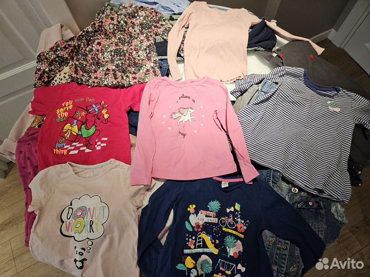 Пакет одежды на девочку 104 110