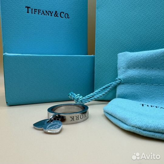 Tiffany кольцо с подвеской