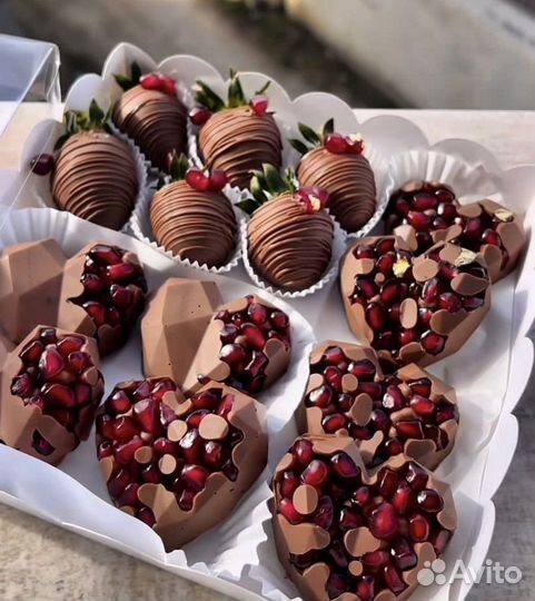 Фрукты в бельгийском шоколаде с доставкой