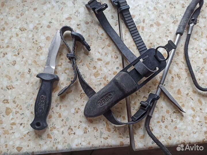 2 комплекта для подводной охоты 7 мм и 9 мм