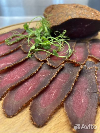 Домашняя бастурма говядина