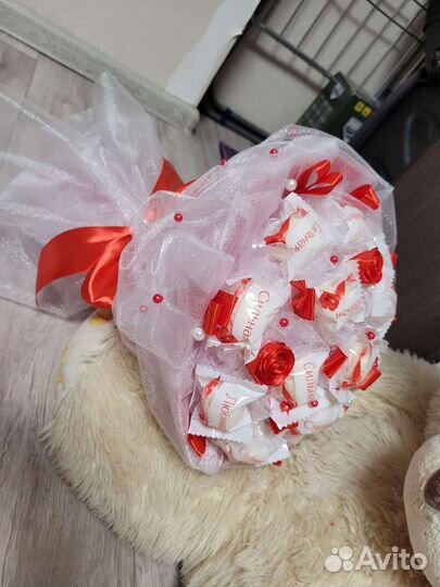 Сладкий съедобный букет