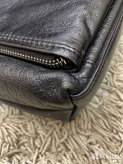 Сумка для ноутбука натуральная кожа Vitacci