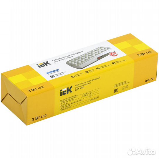 Светодиодный светильник iEK 