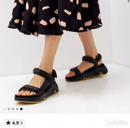 Боссоножки Ecco Chunky Sandal