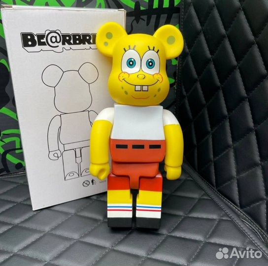 Игрушка Bearbrick Спанч боб 28см 400%