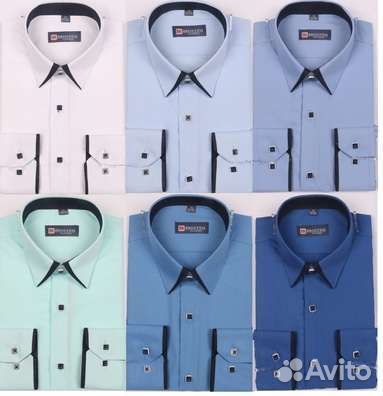 Набор школьных рубашек-холодок 116-164