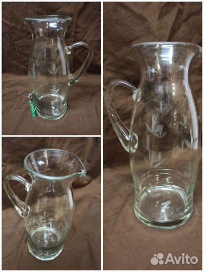 Стаканы, графины, кувшины, период СССР