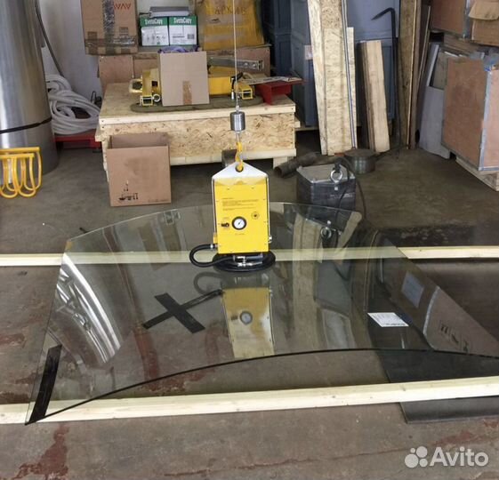 Вакуумная присоска для стекла