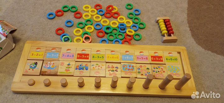 Игра на счет до 10, фигуры