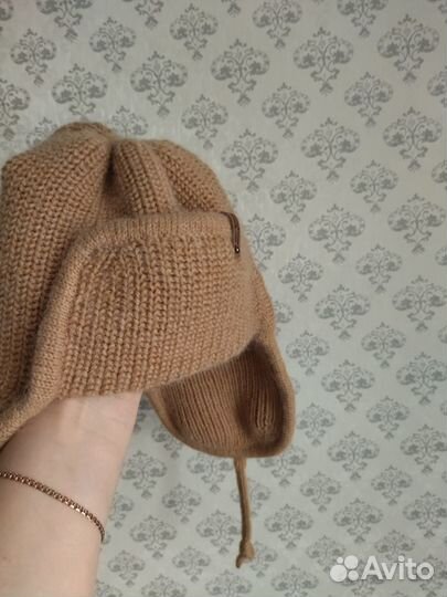 Шапка ушанка женская