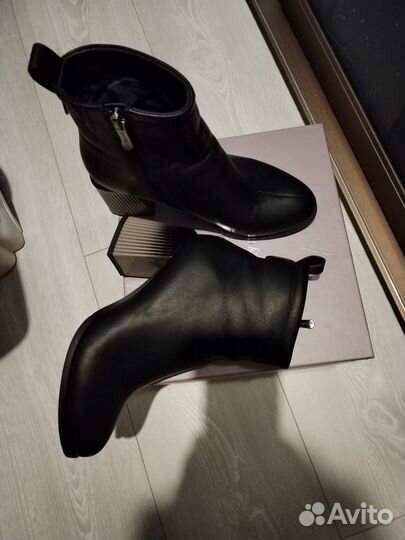 Ботильоны натуральная кожа новые