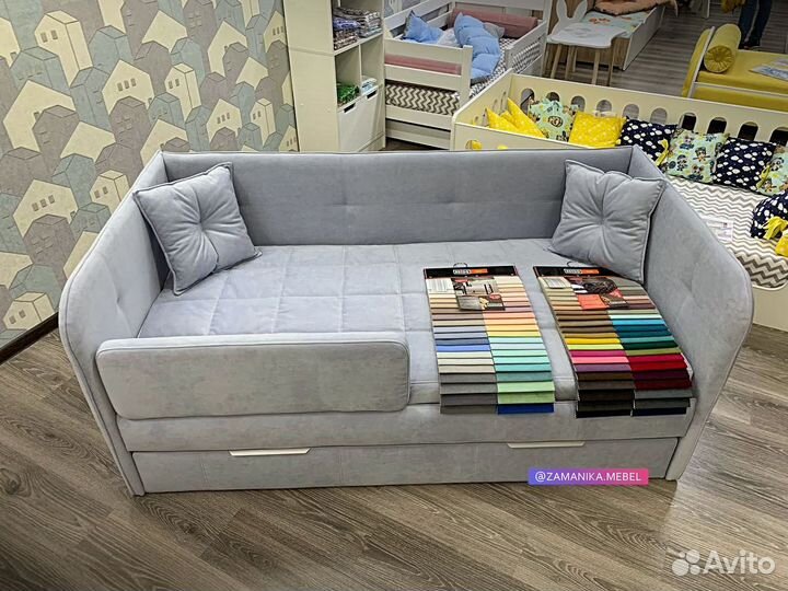 Детская кровать от 3 лет мягкая