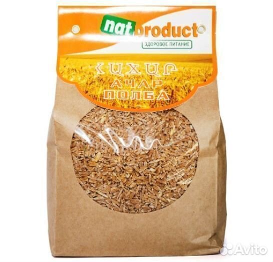 Опт - Крупа Nat Product Ачар Полба 1кг