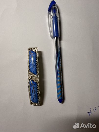 Заколка финифть