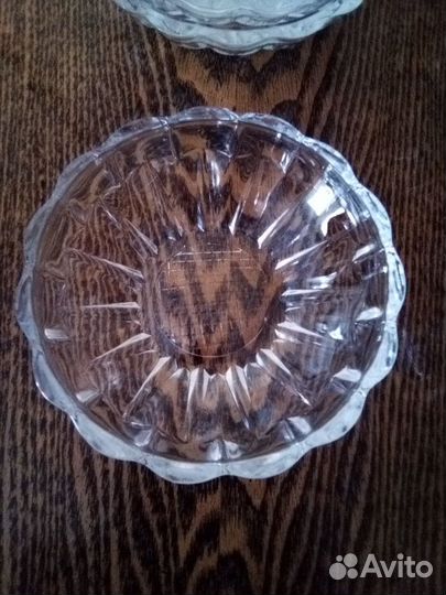 Розеточки, 12шт. Стекло. 90-е гг