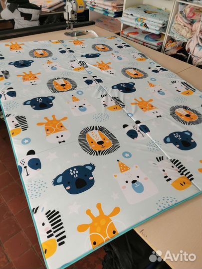 Детский коврик складной