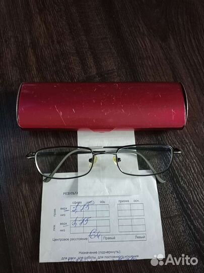 Очки при близорукости