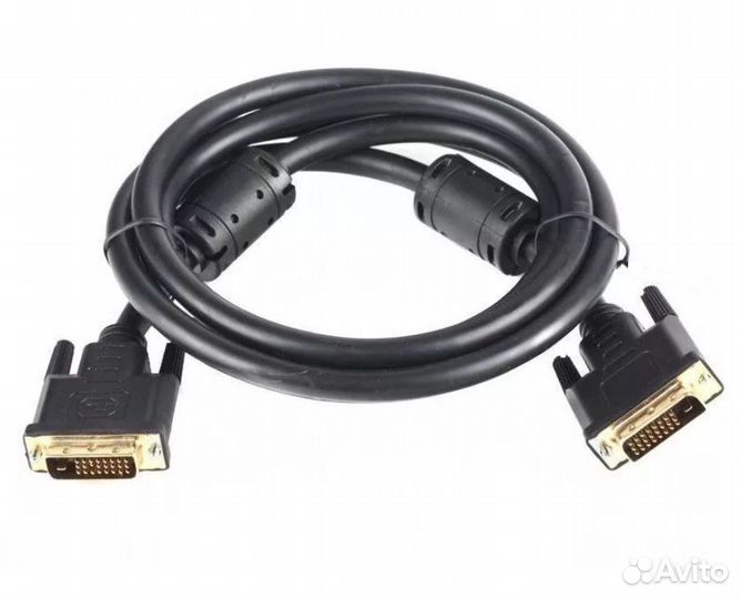 Б/у шнур мониторный DVI-D / DVI-D 1.8м