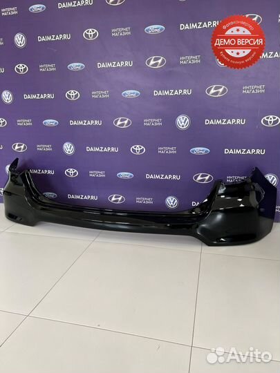 Бампер Задний Kia Rio X-Line (2017) /черный