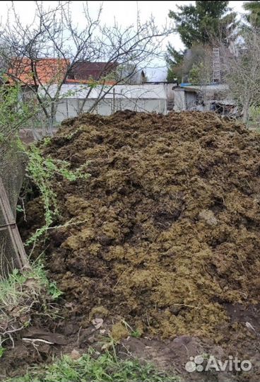 Навоз в мешках, коровий и куриный