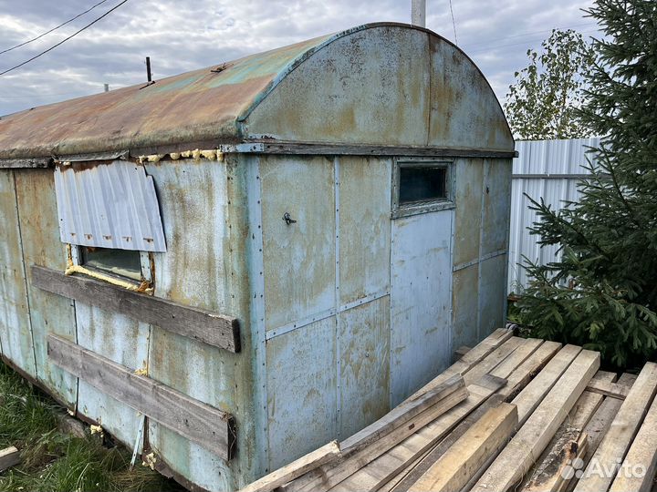 Вагончик для проживания (кунг газ 66, бытовка)