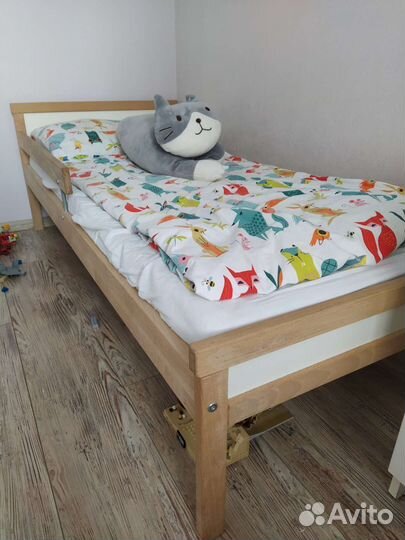 Кровать подростковая икеа сниглар 70х160