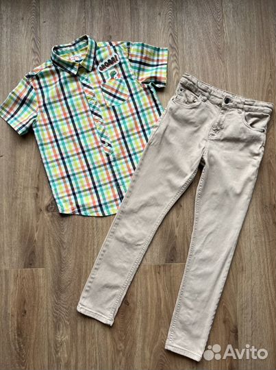 Джинсы для мальчика. Р.140. Dpam. Франция