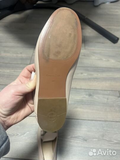 Лоферы massimo dutti