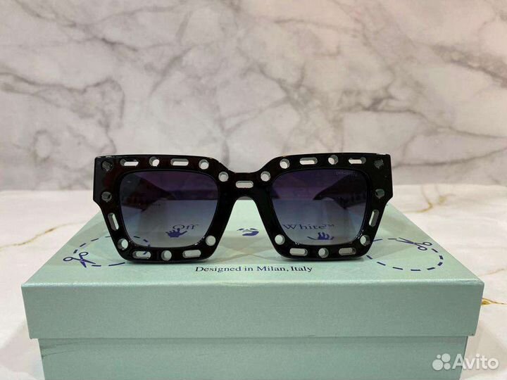 Очки off white с фирменным комплектом