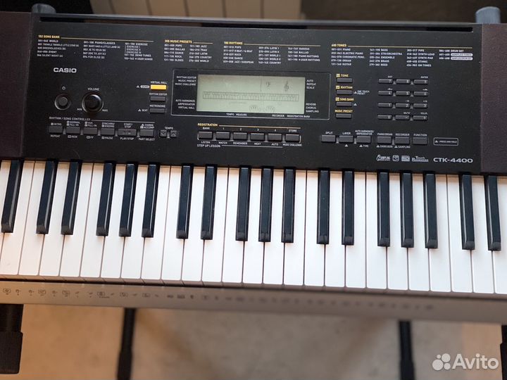 Синтезатор casio CTK 4400
