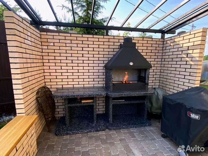 Печи барбекю,гриль,печи под казан,мангал