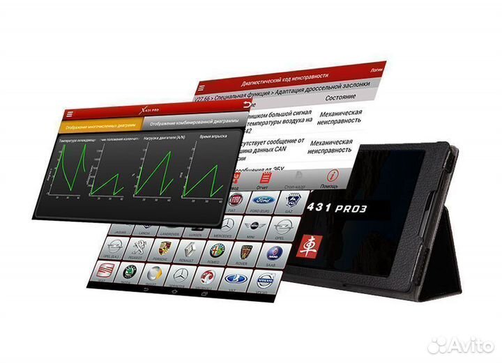 Автосканер мультимарочный Лаунч Thinkdiag PRO V8