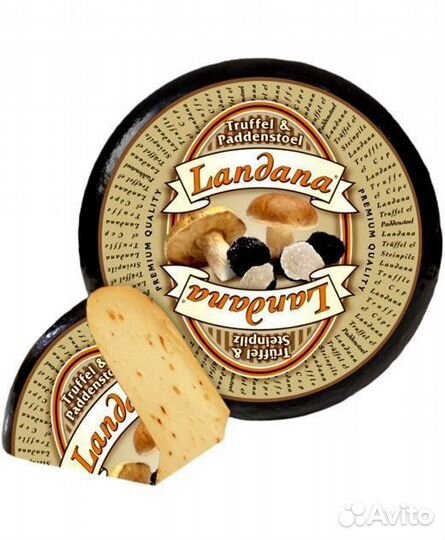 Сыр ландана с трюфелем и грибами