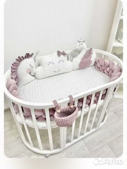 Бортики в кроватку