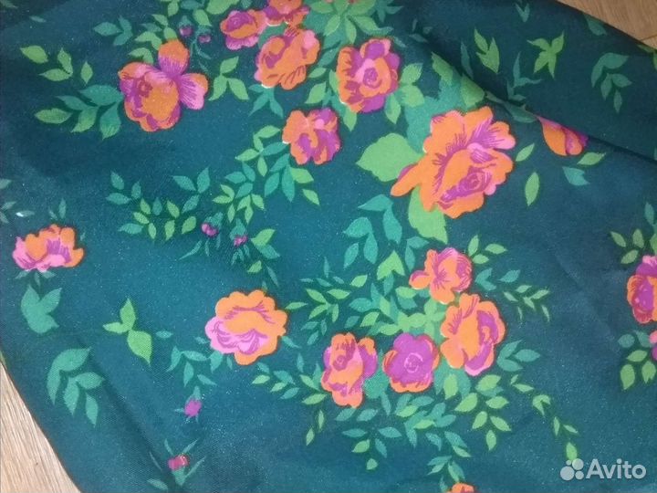 Отрез ткани шелк СССР