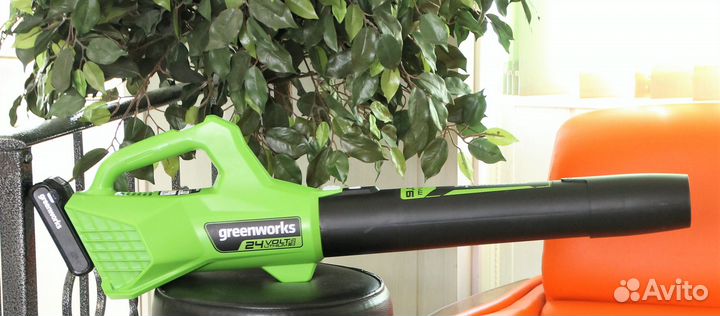 Воздуходув. устройство Greenworks G24AB 24V
