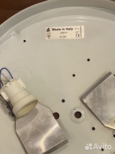 Потолочный итальянский светильник