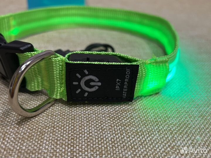 Ошейник светящийся для собак