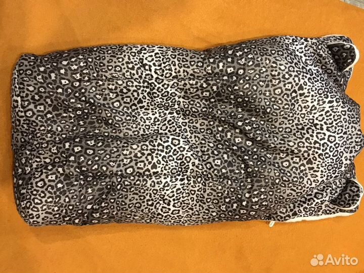 Конверт тёплый для малыша на овчине