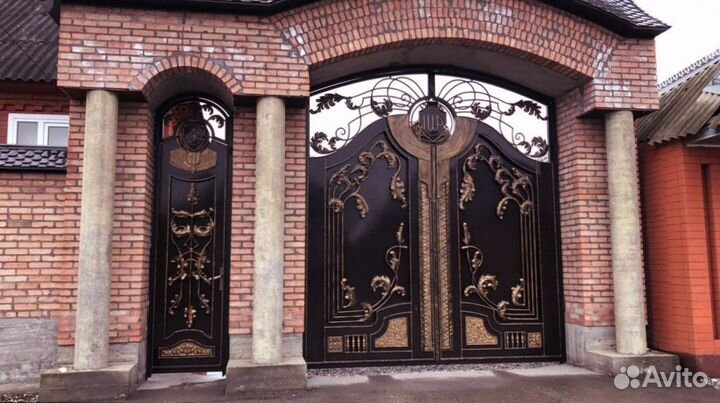 Кованные ворота