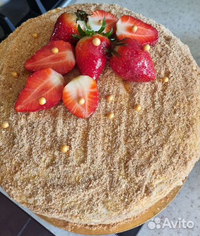 Домашний торт медовик