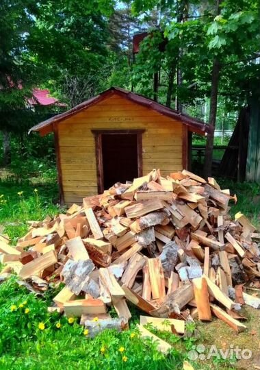 Дрова колотые Осиновые любого объема