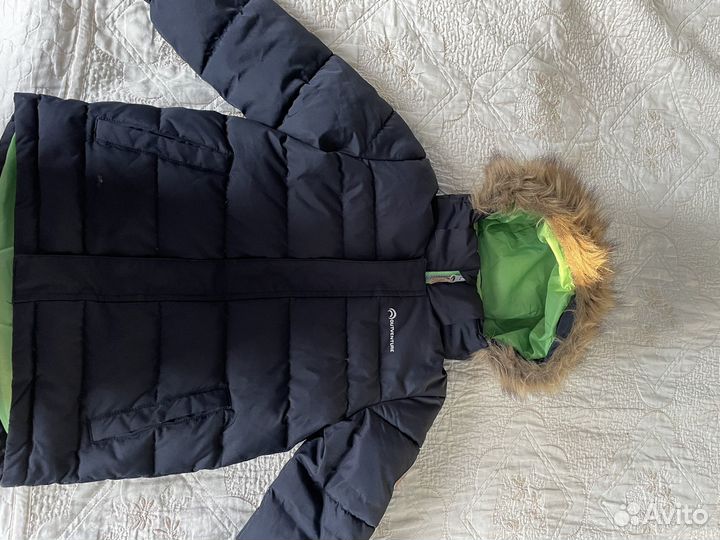 Парка утепленная 110 на мальчика