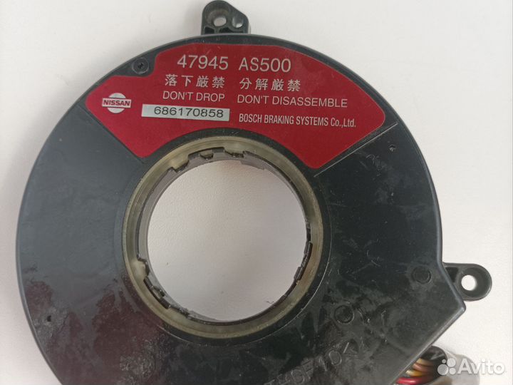 Датчик угла поворота руля nissan